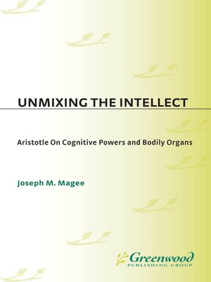 cover image of Unmixing the Intellect